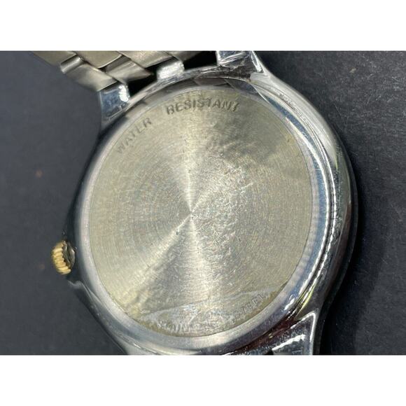 Wittnauer JV8223-9514 Men's Two Tone Gold & Silver SS Swiss Quartz Watch - Picture 12 of 16